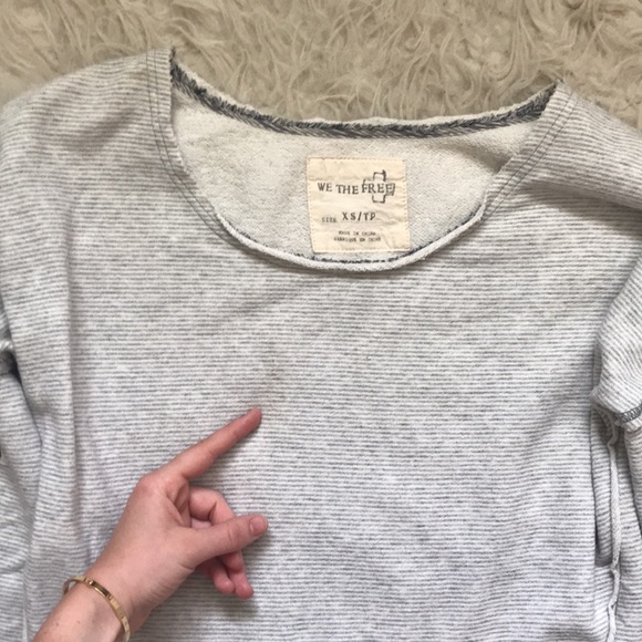 Free People ✨ Patchwork Sweater - Picture 2 of 4